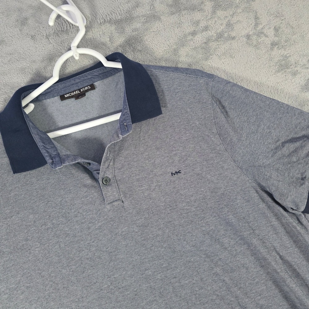 Michael Kors‎ Polo Shirt Short Sleeve Casual Modern Fit XL